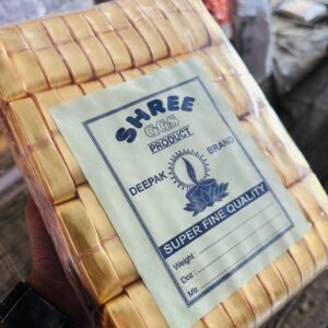 Gota patti Flora gold color